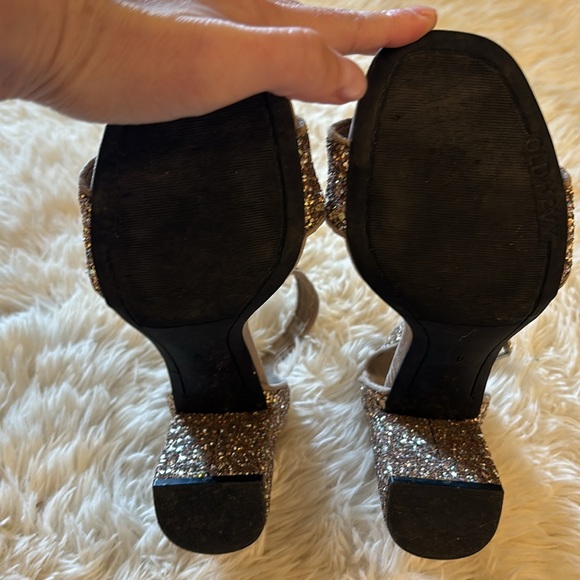Free! With purchase of any item in my closet. Metallic sequin sparkle heels - Picture 5 of 5
